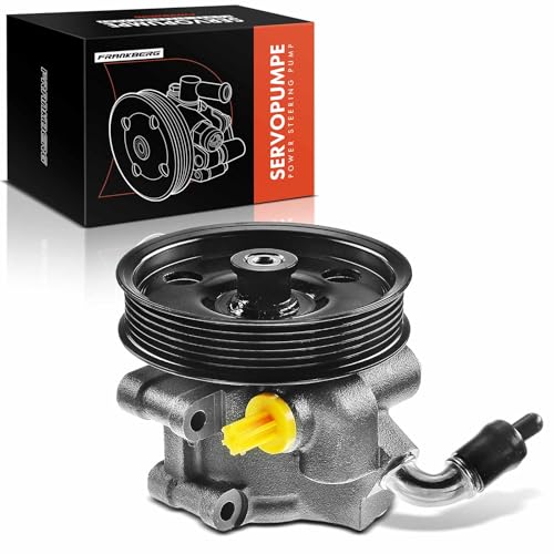 Frankberg Bomba Hidráulica de Dirección Asistida Servobomba con Poleas Compatible con KA RB I4 1.3L 1996-2007 Sustituir# 3S5C3A674AA