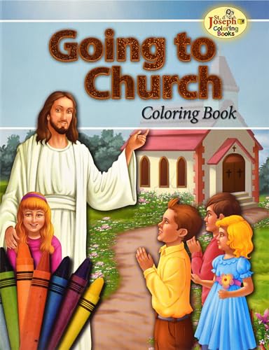 Going to Church Coloring Book (St Joseph Coloring Books)