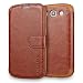 Galaxy S3 Case Wallet,Mulbess [Layered Dandy][Vintage Series][Coffee Brown] - [Ultra Slim][Wallet Case] - Leather Flip Cover With Credit Card Slot for Samsung Galaxy S3 III i9300