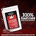 SpiceFix - Whole Kashmiri Red Chilli Pepper, Mild to Medium Heat Natural Stemless Chillies, Sun-Dried Red Pepper, Indian Dried Chili Peppers in a Resealable Bag, 2.6 Ounces