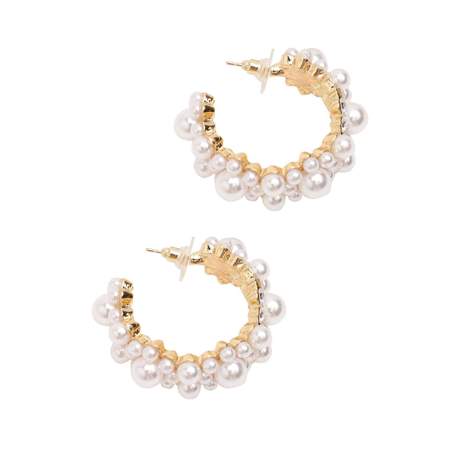 See full amazon price history chart for SOHI White Pearls Contemporary Hoop Earring For Women and girls, Gold Plated, Fashion Accessories, jewellery for women, drop earrings, artificial earrings for women (6046) SOHI White Pearls Contemporary Hoop Earring For Women and girls, Gold Plated, Fashion Accessories, jewellery for women, drop earrings, artificial earrings for women (6046) (B0BQ6P8P7Y) Amazon Price History, Amazon Price Tracker