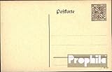 Ausgabeanlass: 1910 Ziffer Prophila Collection Württemberg DP42I b Dienstpostkarte mit Zusatzfrankatur 1910 Ziffer (Belege Ganzsachen für Sammler)