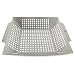 Yukon Glory GM-718 Professional Grill Basket for Grilling Veggies Fish & More Premium Stainless steel
