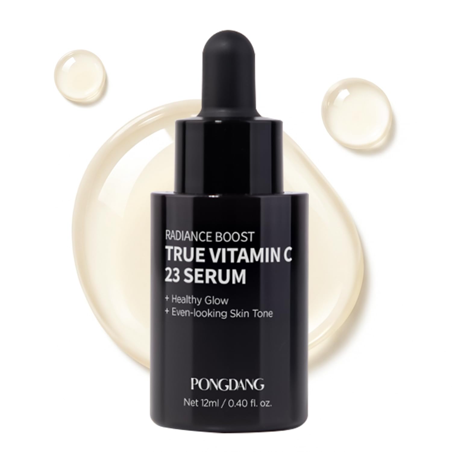 PONGDANG Radiance Boost Pure Vitamin C 23 Serum 12ml | Brightening & Moisturizing Care for Dark Spots & Blemishes, Healthy Glow, Even-Looking Skin Tone | Glass Skin, Korean Skincare