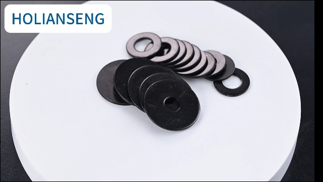 1/4 x 1 Inch 18-8(304) Stainless Steel Fender Washers, Black Zinc