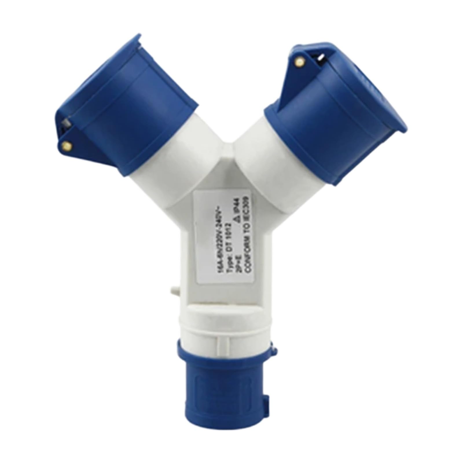 IP44 Conexión trifásica para enchufe de alimentación industrial tipo Y | 3P32A 1-2