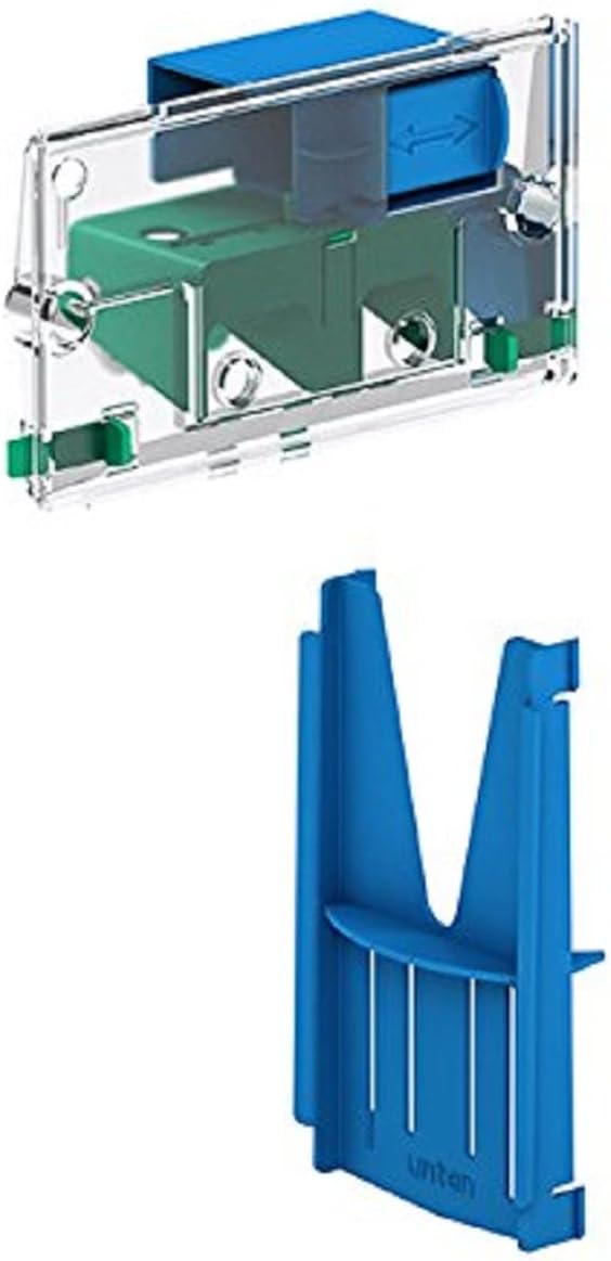 MEPA Feed Chute WC [Pack of 1, Green/Blue, 421910
