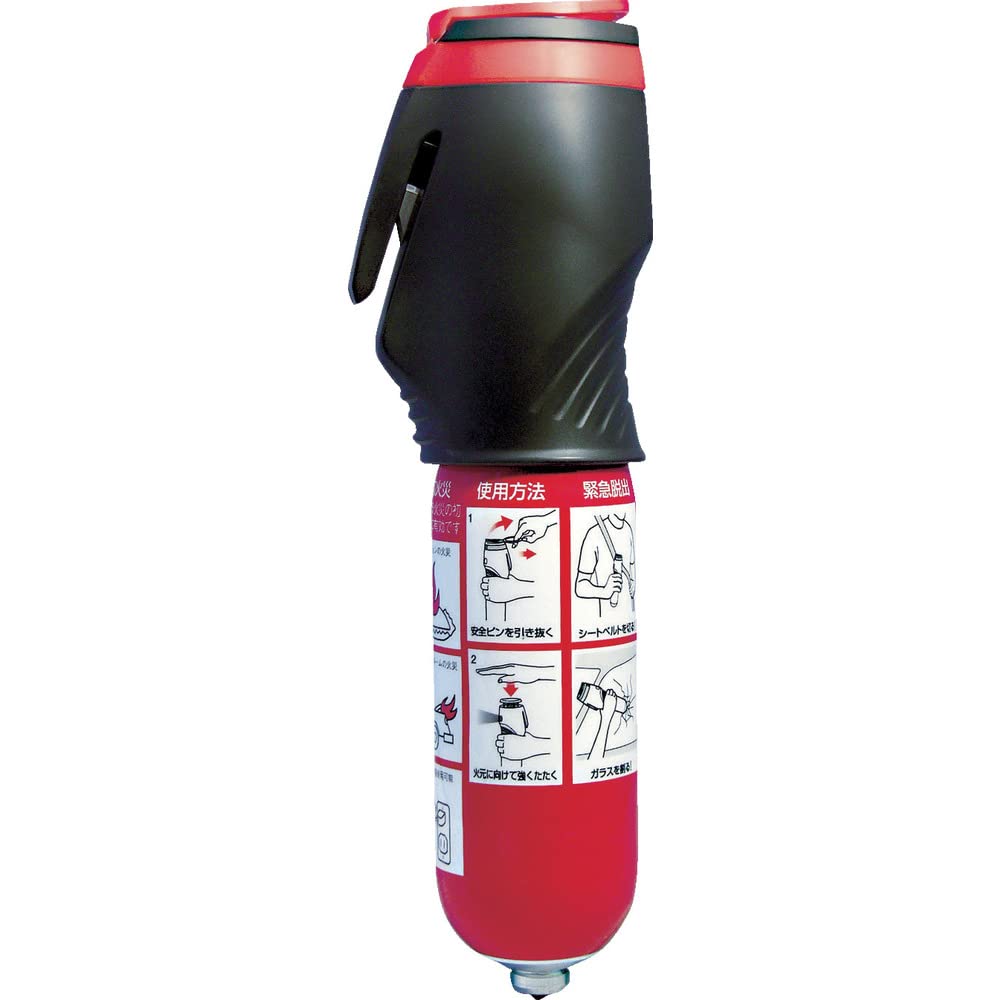 ワイピーシステム(Ypシステム) YPシステム 消棒RESCUE 車両専用二酸化炭素消火具 シートベルトカッター&ガラス破砕先端部付 1105981977 bt0448商品画像