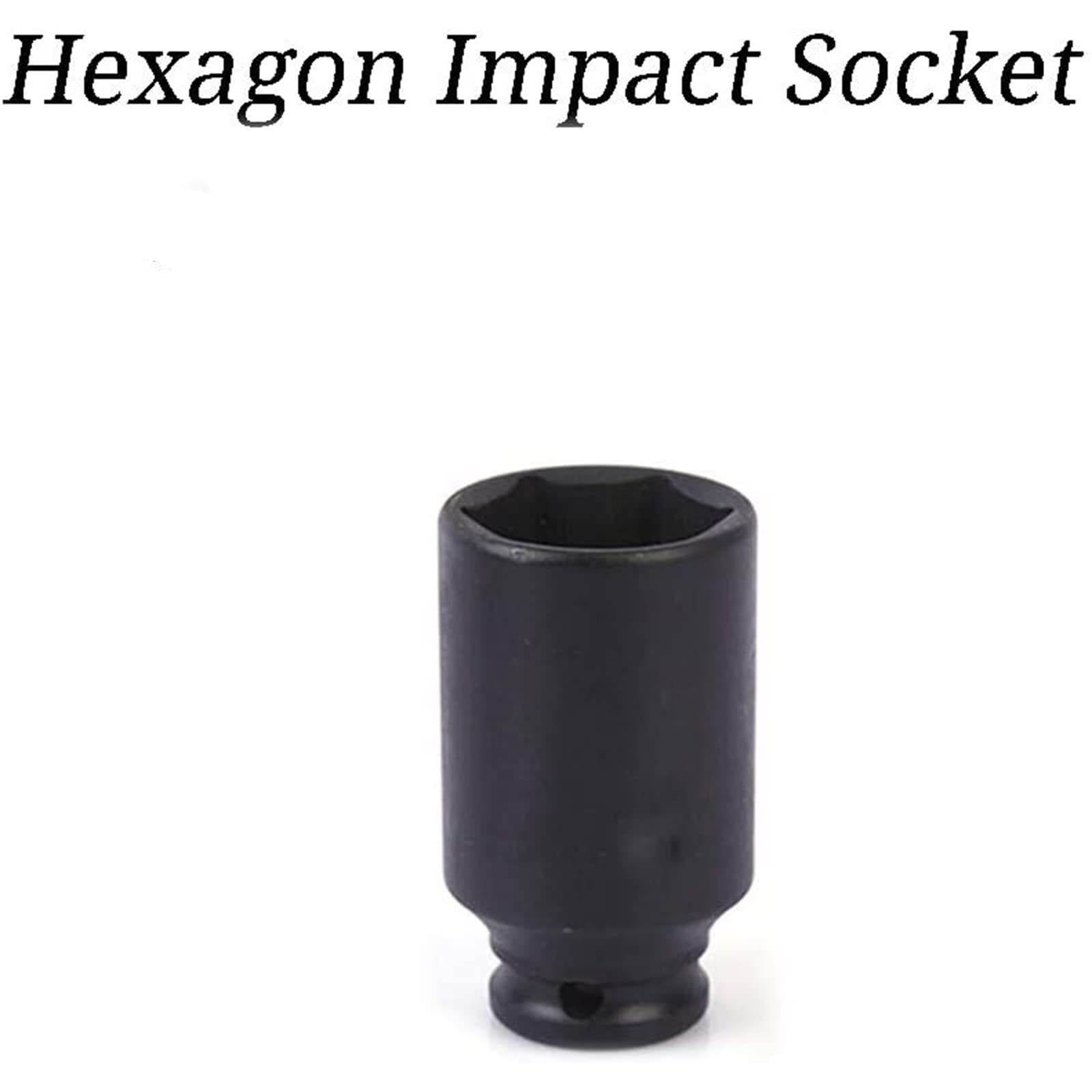 Boxonly 1/2 Inch Drive Impact Socket 34mm Hub Nut Hexagon Ratchet Wrench Socket 8cm Height for Ratchets Air Pneumatic Wrenches - Image 2