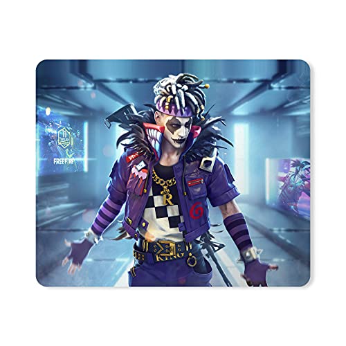 Image of Chiraiyaa Freefire Fighter Superhero Designer Printed Premium Mouse pad with Anti-Skid Base and Smooth Gliding (9 in x 7.5 in)