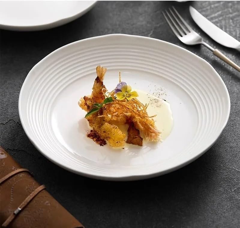 Dessert Plates Ceramic Deep Plate Restaurant Salad Plate Pasta Plate Soup Plate Dessert Plate Tableware Dessert Plate