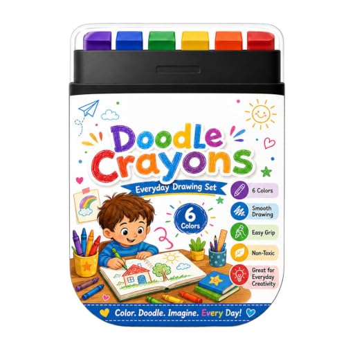 Lápices de colores suaves escolares para niños que necesitan pintar sin presionar