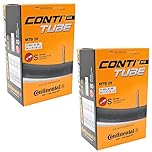 Continental 26" x 1.75-2.5 Mountain Bike Inner Tubes with 42mm Presta Valve (Pair)
