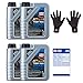 Produktbild Brünte Feingrip Montagehandschuhe + 4x Original Liqui Moly 1L Top Tec 6600 0W-20 21440 & 2 Ölwechselschilder