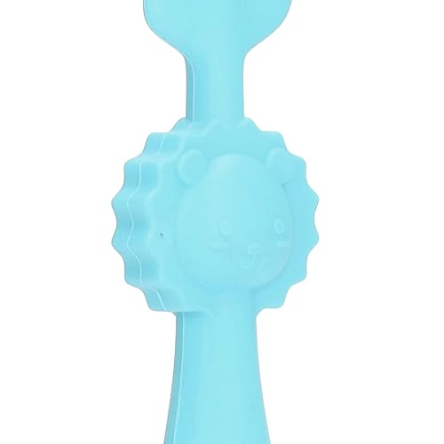 Miniatura 2 de Cepillo de crema para pañales para bebé, base de ventosa, espátula de silicona para pañales de silicona para uso diario (azul)