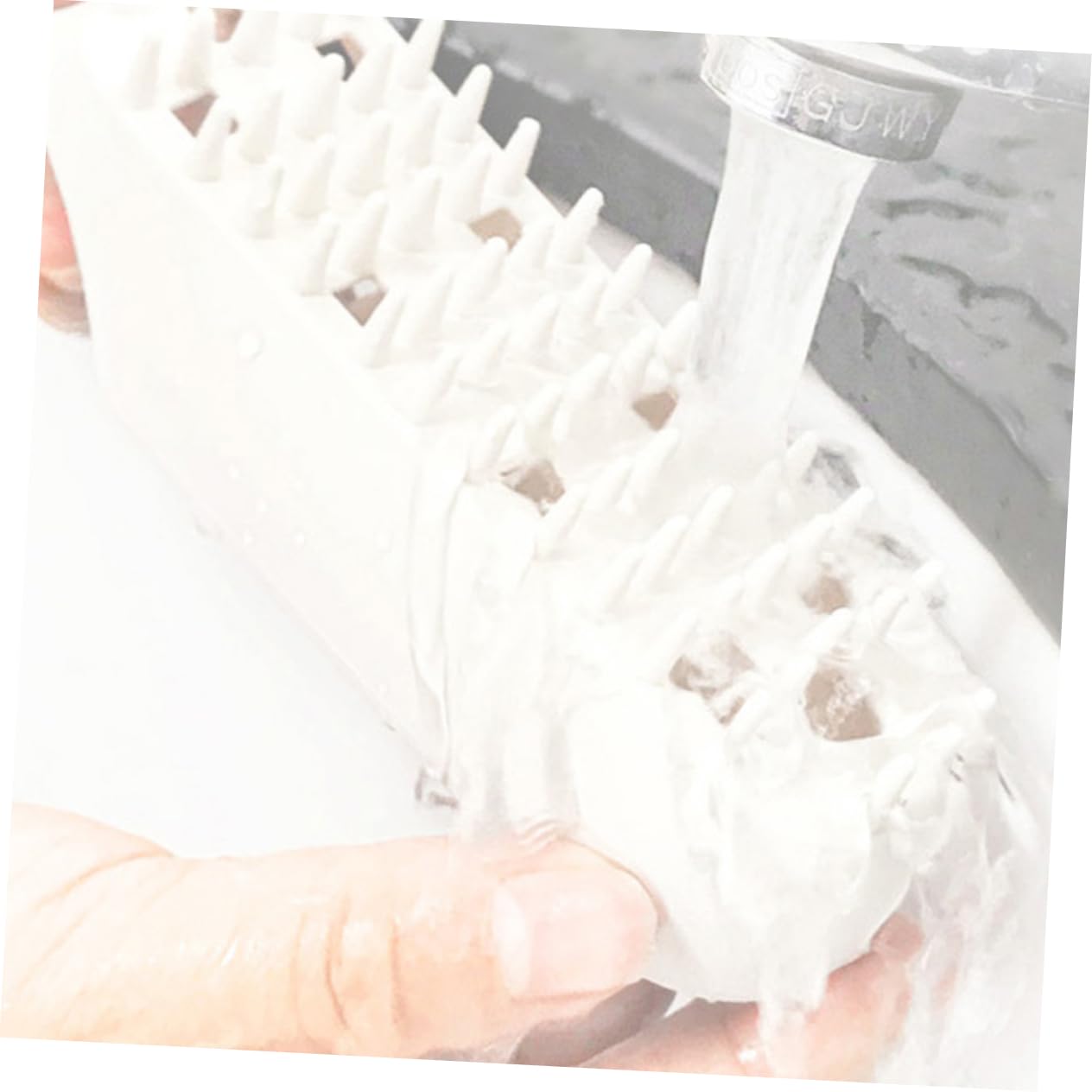 UPKOCH Massage Grooming Brush Self Cleaning Comb for Dogs Cats Portable Lightweight Easy to Multifunctional Hair Removal Relaxation Tool