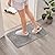 Lifewit Indoor Doormat Super Absorbent Water Low-Profile Mats 35" x 24" Machine Washable Non Slip Rubber Entrance Rug for Front Door Inside Dirt Trapper Mats Shoes Scraper, Grey