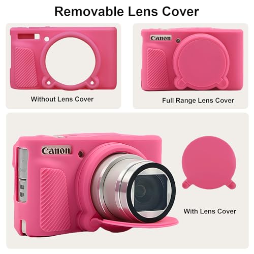 Funda de silicona para cámara Canon PowerShot SX740 / SX730 miniatura 5
