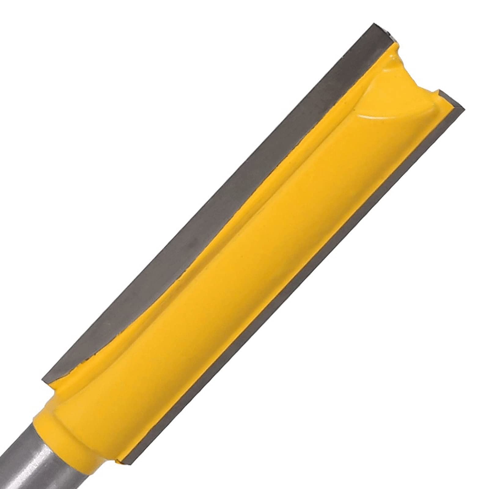 Fresa lunga dritta con gambo da 8 mm, per lavorazione del legno, 8 x 1/2 x 50 punte per fresatura a filo lungo, 1 utensile da taglio per legno