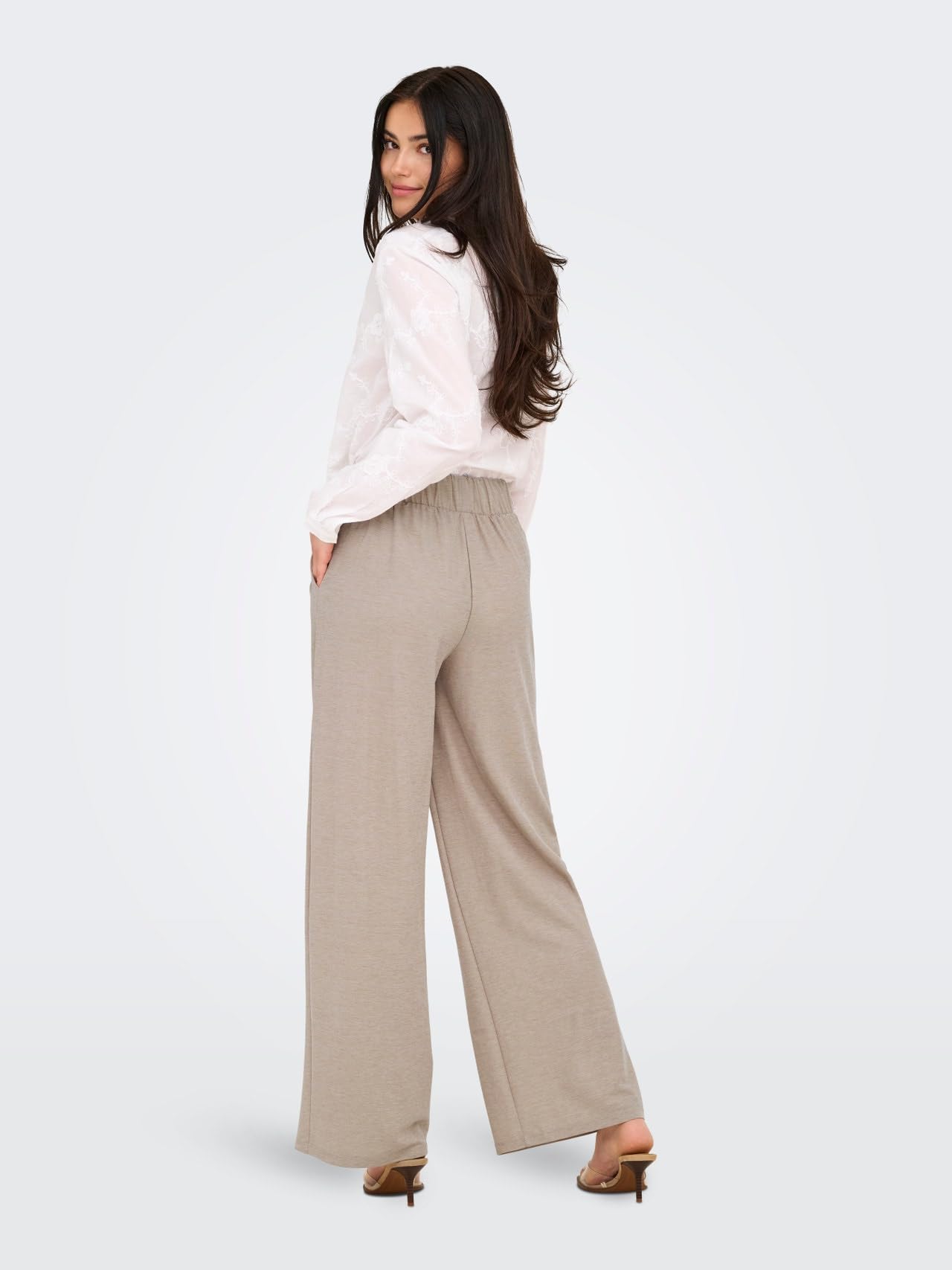 JDY Jdy Birdie Geggo Long Pant Jrs Noos - spodnie materiałowe Kobiety