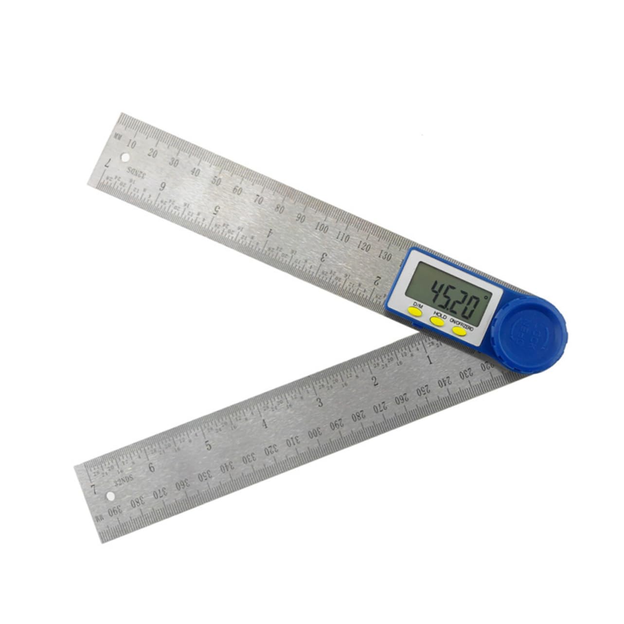 Lurrose Digital Display Angle Protractor Level Ruler for Woodworking and Home Projects High Accuracy Measurement Tool Portable and Easy to Read for Architects and Craftsmen
