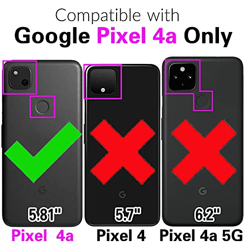 Housse Pixel 4a 4G en cuir synthétique pour simplifier vos déplacements