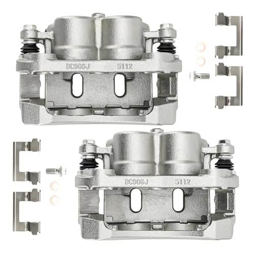 Image of PHILTOP Front Brake Caliper Compatible with 2008-2023 TITAN, 2006-2023 Armada, 2014-2023 QX80, 2007-2013 QX56, 19-B3338, 19-B3339