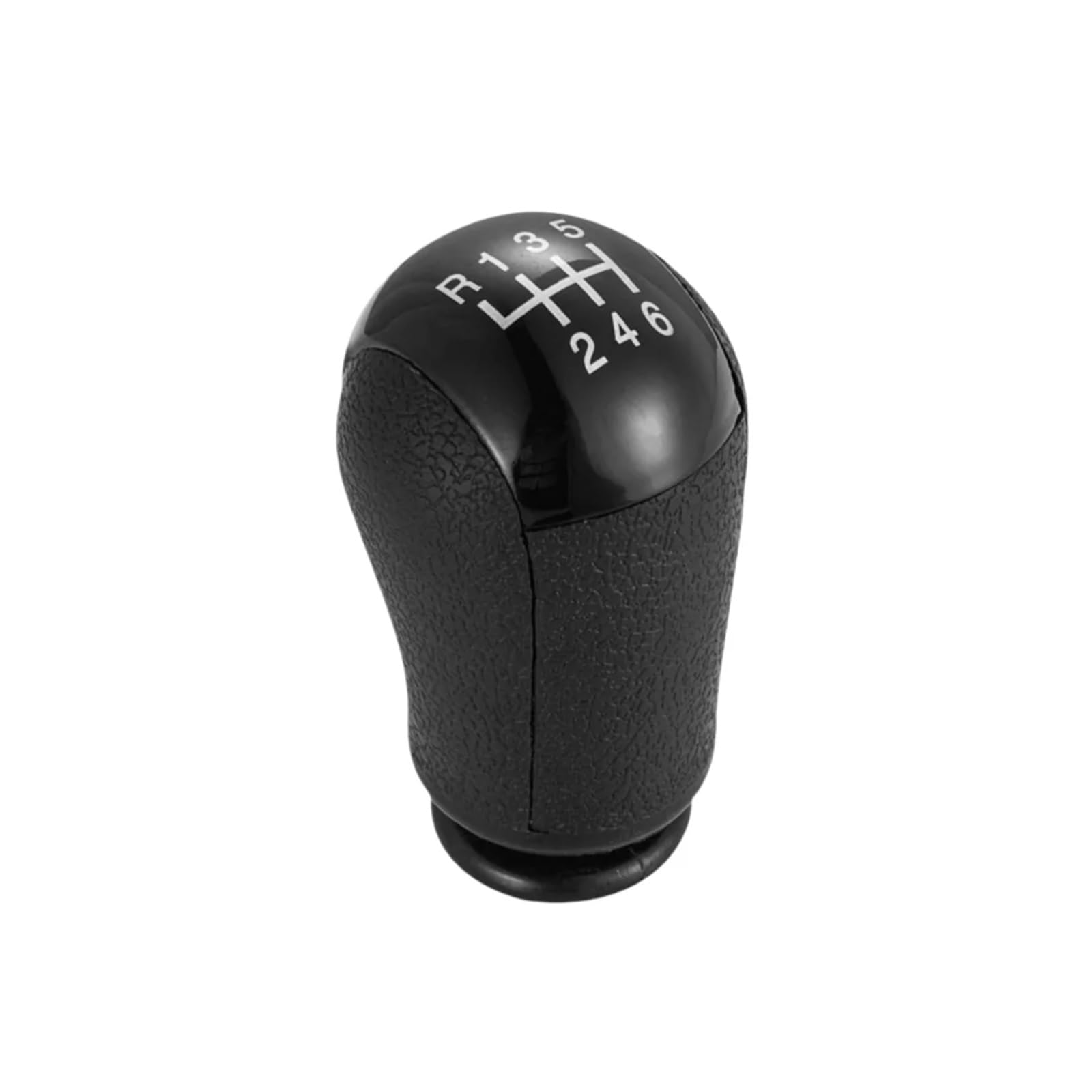 Kunyos Black 6-Speed Replacement Shift Knob For Focus C-Max For Mustang For Mondeo Mk2 Abs