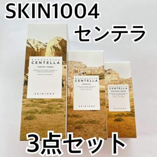 SKIN1004 �Z���e�� 3�_�Z�b�g �g�[�j���O�g�i�[ 210ml �A���v�� 55ml �X�[�W���O�N���[�� 30ml ���� �������ϐ� ���e�t �ێ� �n�� �p��