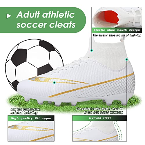 Soccer Cleats Men Football Cleats Women Tacos De Futbol Para Hombre Men's Team Sports Shoes Training Outdoor Turf Soccer Shoes For Big Boy High Top Cleats Men Football Shoes Football Training #TOP5