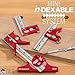 Woodpeckers inDexable Square System, 6 Inch Combination Square, Feature Packed Combo Woodworking Tool