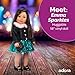 Adora Amazing Girls - 18” Fashion Doll, Poseable Limbs, Rooted Hair for Styling, Open and Close Eyes, Soft Huggable Body | Stylish Playmate (Emma Sparkles)
