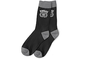 80 Years of Amazingness Socks - The Perfect 80th Birthday Gift for Men