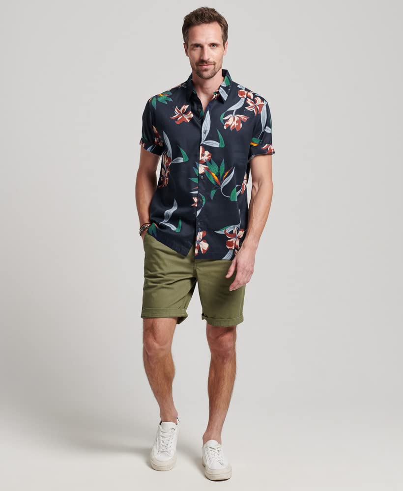Superdry Herren Vintage Hawaiian S/S Shirt Businesshemd (1er Pack)