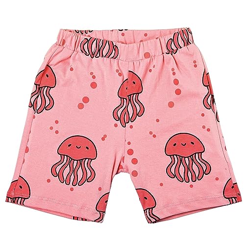 Image of Be Awara Kids Printed Half Sleeves T-shirt & Shorts Clothing Sets, 100% Cotton Soft Unisex Cord Set, Comfortable Wear for Kids With Cool Prints, Everyday Casual Wear for Boys & Girls