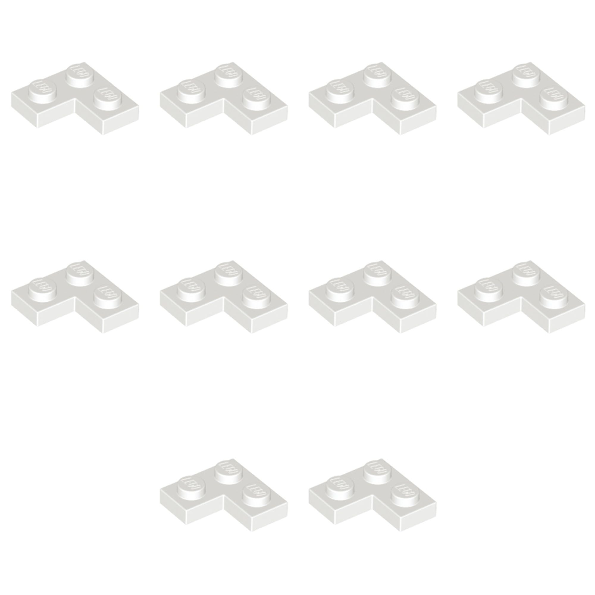 LEGO Plate 2 x 2 Corner, Part 2420 (White, 50, Bricks) โ image 1