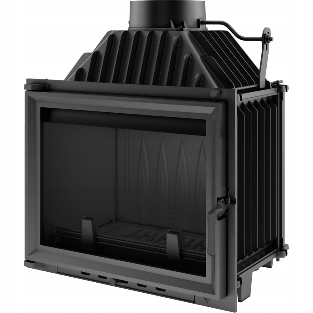 KRATKI Kominek powietrzny żeliwny MAJA 8 kW Ø 200 | EKOPROJEKT | Bimschv 2 | Zakres mocy 3-10kW | wkład kominkowy