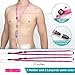 Smaller Peritoneal Dialysis Catheter Transfer Set Holder. PD Secure Shower Accessories. 2 Adjustable Neck Lanyards with, Breakaway Feature for Safety. (Pink)