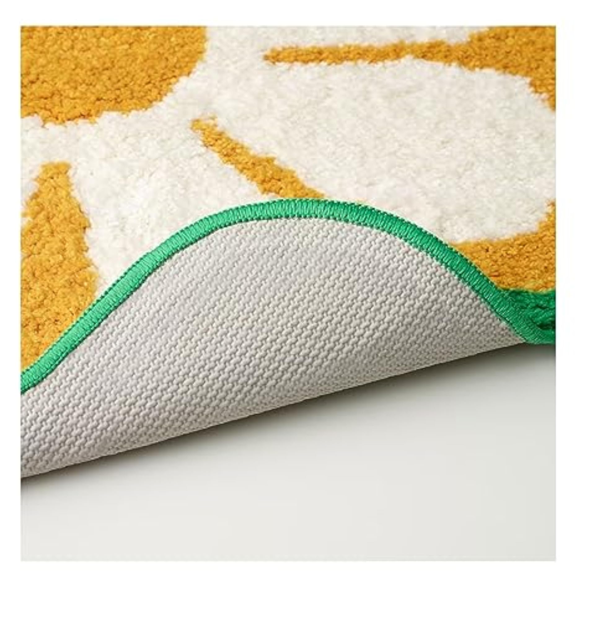 Flower-shaped Bathroom Mat Floral Pattern