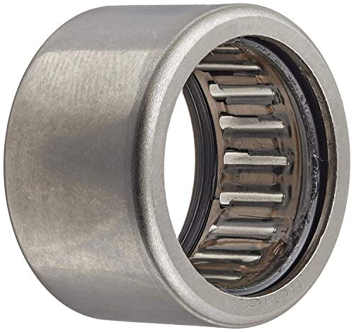 Koyo HK2520.2RS Needle Roller Bearing, Caged Drawn Cup, Outer Ring and Roller, Steel Cage, Open End, Double Sealed, Metric, 25mm ID, 32mm OD, 20mm Width