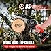 6 inch Cordless Chainsaw Electric Handheld Saw Wood Cutter with 1 Battery for Gardening, Tree Pruning, Wood Cutting Red