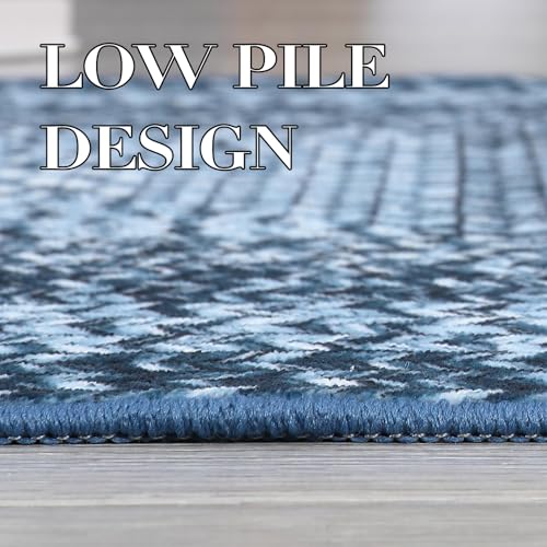 Braided-Printed-Area-Rug-4×6-Washable-Rug-Vintage-Indoor-Farmhouse-Rug-Low-Pile-Non-Slip-Living-Room-Rug-Soft-Boho-Braided-Throw-Carpet-for-Bedroom-Dining-Room-Nursery-Home-Office-Blue Braided Printed Area Rug 4×6 Washable Rug Vintage Indoor Farmhouse Rug Low Pile Non Slip Living Room Rug Soft Boho Braided Throw Carpet for Bedroom Dining Room Nursery Home Office Blue