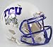 Texas Christian Horned Frogs Riddell Speed Mini Replica Chrome Football Helmet
