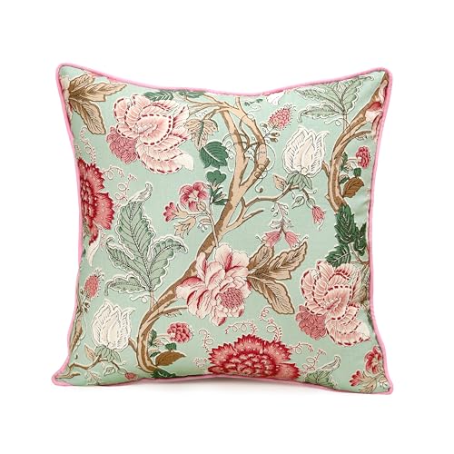 Image of Handmade Throw /Pillow Cushion Cover : 100% Cotton Fabric : High Thread Count : Set of 5