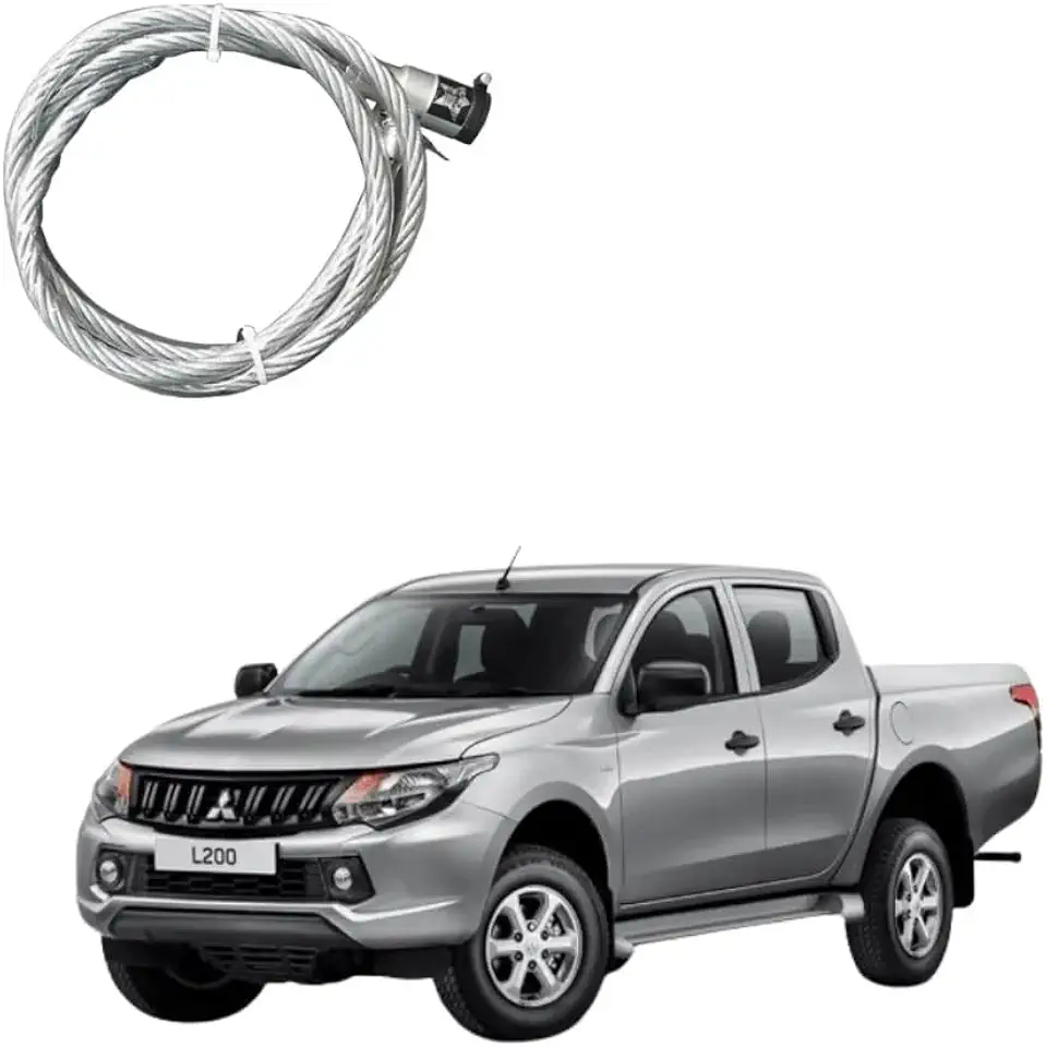 Trava De Estepe Antifurto L200 Todos Os Anos Chave Tetra