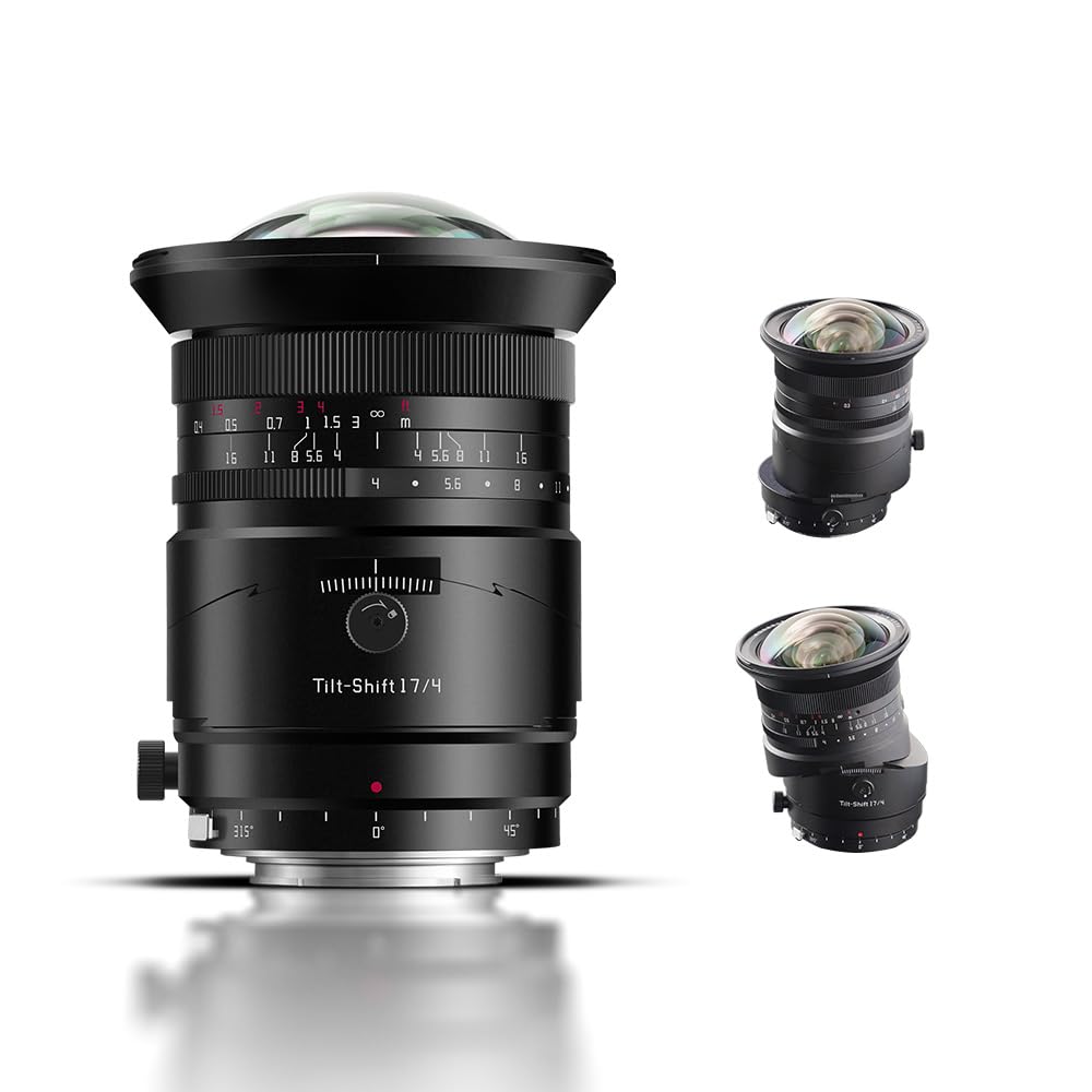 銘匠光学 TTArtisan Tilt-Shift 17mm f/4　Eマウント Amazon.com : TTARTISAN Tilt-Shift 17mm f4 E, Tilt Shift Full Frame