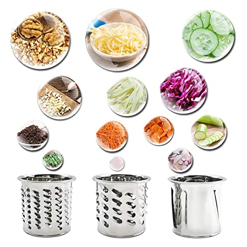 Justyaofeng Groente Sneler/Shredder/Cheese Grater Compatibel met KitchenAid Stand Mixer Bevestiging Snijden Shredding Accessoires Keukenhulpblender accessoires - Image 6