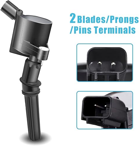 Miniatura 4 de Bobinas de encendido DG508 y bujías Motorcraft SP479 para Ford 4,6L 5,4L V8 DG457 DG472 DG491 CROWN VICTORIA EXPEDITION F-150 F-250 MUSTANG LINCOLN