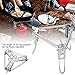 oceanside Camping Pot Stand, Foldable Gas Stove Pot Rack Bracket Canister Stand Fuel Grill Tripod Outdoor Folding Camping Accessory
