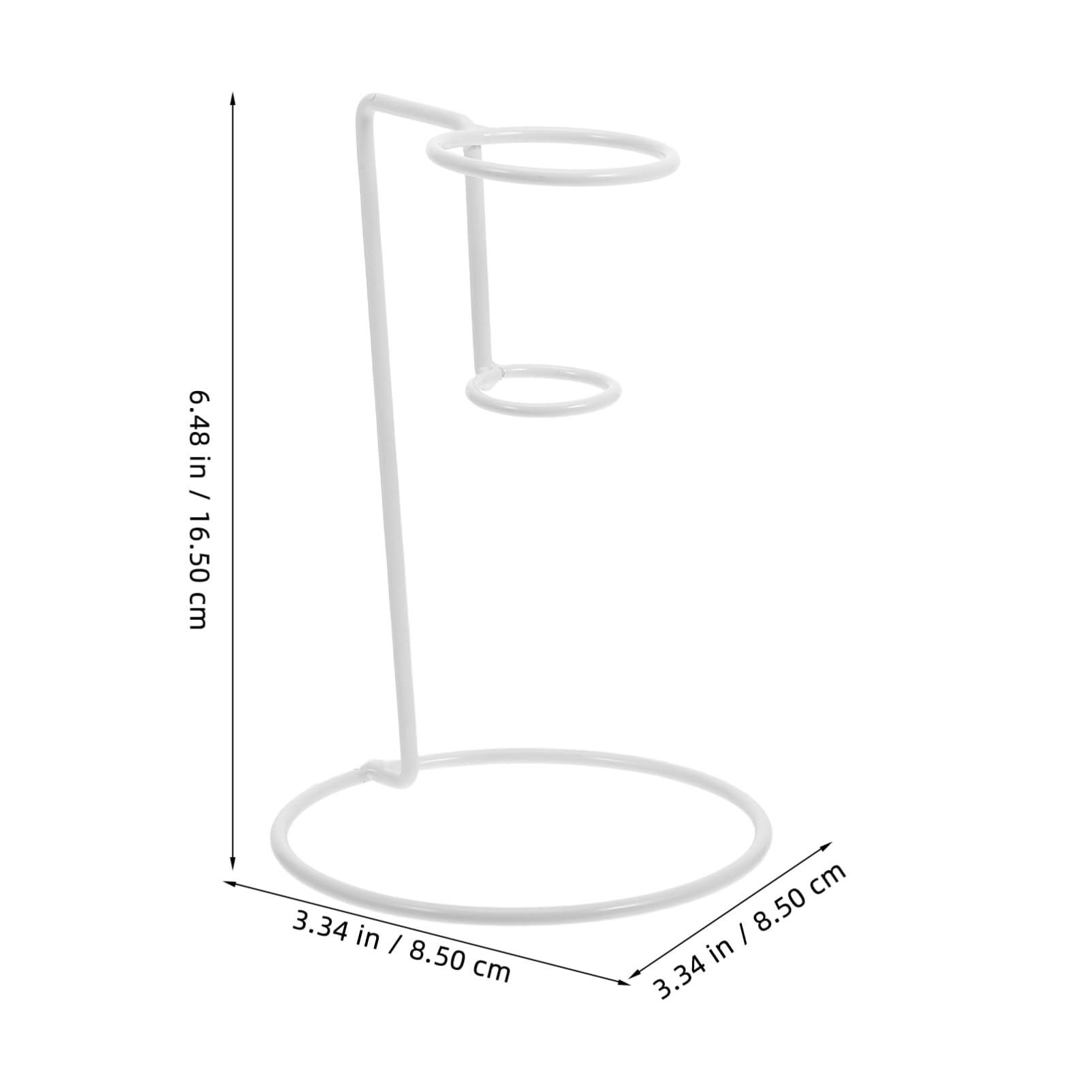 Alipis 1Pc Lightweight Ice Cream Cone Display Stand Iron Storage Holder for Snack Display Restaurant and Cold Drink Shop Easy to Carry and Clean Stable Base for Cones